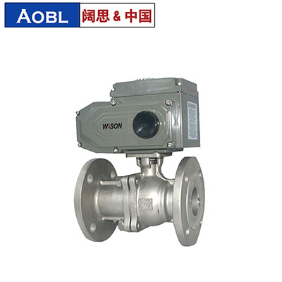 不銹鋼球閥，法蘭球閥，國(guó)產(chǎn)AOBL電動(dòng)球閥-上海闊思電子有限公司官網(wǎng)